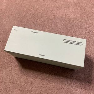 OFF-WHITE ZIP TIE JELLY SANDAL